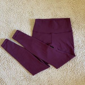Lululemom Wunder Under Super High Rise Tight 28”